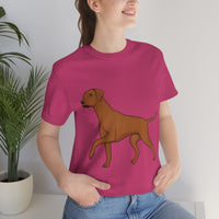 Rhodesian Ridgeback Unisex Jersey Short Sleeve Tee, S - 3XL, 16 Colors, Light Fabric Cotton, FREE Shipping, Made in USA!!