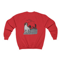 German Shorthaired Pointer Unisex Heavy Blend™ Crewneck Sweatshirt