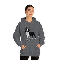 Boston Terrier Unisex Heavy Blend™ Hooded Sweatshirt, S - 5XL, 12 Colors, Cotton/Polyester, FREE Shipping, Made in USA!!