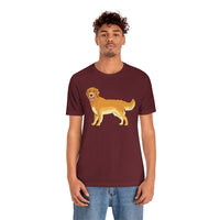 Golden Retriever Unisex Jersey Short Sleeve Tee