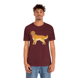 Golden Retriever Unisex Jersey Short Sleeve Tee