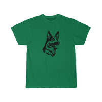 German Shepherd Men's Short Sleeve Tee, S - 5XL, 9 Colors, Cotton, Light Fabric, Relaxed Fit, FREE Shipping, Made in USA!!