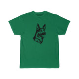 German Shepherd Men's Short Sleeve Tee, S - 5XL, 9 Colors, Cotton, Light Fabric, Relaxed Fit, FREE Shipping, Made in USA!!