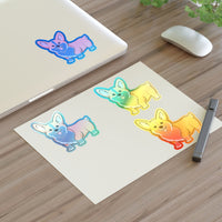 Pembroke Welsh Corgi Sticker Sheets, 2 Image Sizes, 3 Image Surfaces, Water Resistant Vinyl, FREE Shipping, Made in USA!!