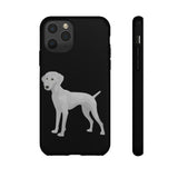 Weimaraner Tough Cell Phone Cases