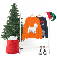 West Highland White Terrier Unisex Heavy Blend™ Crewneck Sweatshirt, S - 5XL, Cotton/Polyester, FREE Shipping, Made in USA!!