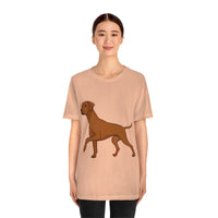 Rhodesian Ridgeback Unisex Jersey Short Sleeve Tee, S - 3XL, 16 Colors, Light Fabric Cotton, FREE Shipping, Made in USA!!