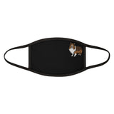 Shetland Sheepdog Mixed-Fabric Face Mask