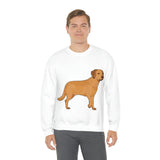 Chesapeake Bay Retriever Unisex Heavy Blend Crewneck Sweatshirt, 6 Colors, S - 3XL, Cotton/Polyester, FREE Shipping, Made in USA!!