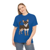 Chihuahua Unisex Heavy Cotton Tee, S - 5XL, 12 Colors, 100% Cotton, Made in the Usa, Free Shipping!!