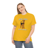 Airedale Terrier Unisex Heavy Cotton Tee, S - 5XL, 14 Colors, Light Fabric, FREE Shipping, Made in USA!!