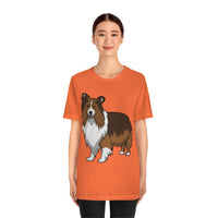 Shetland Sheepdog Unisex Jersey Short Sleeve Tee