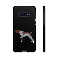 German Shorthaired Pointer Tough Cell Phone Cases