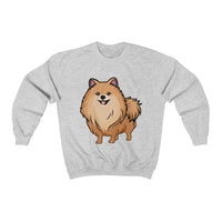 Pomeranian Unisex Heavy Blend™ Crewneck Sweatshirt, Made in USA
