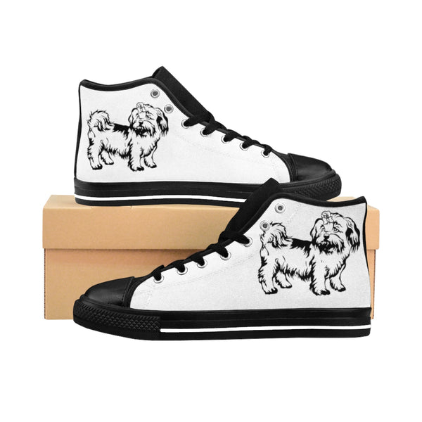 Shih Tzu Men's High-top Sneakers