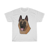 Belgian Malinois Unisex Heavy Cotton Tee