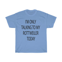 Rottweiler Unisex Heavy Cotton Tee
