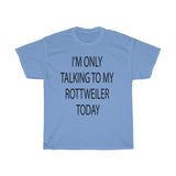 Rottweiler Unisex Heavy Cotton Tee