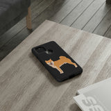 Shiba Inu Tough Cell Phone Cases, 33 Cases, Impact Resistant, 2 Layer Case, FREE Shipping, Made in USA!!