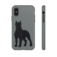 Cane Corso Tough Cell Phone Cases, Two Layers for Protection, Impact Resistant, Made in the USA!!