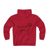 Labrador Retriever Hoodies, Unisex Heavyweight Fleece Hoodie