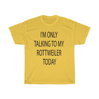 Rottweiler Unisex Heavy Cotton Tee