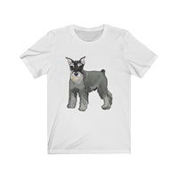 Miniature Schnauzer Unisex Jersey Short Sleeve Tee