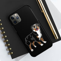 Australian Shepherd Case Mate Tough Cell Phone Cases, Wireless Charging, Extremely Strong Plastic, FREE Shipping, Made in USA!!