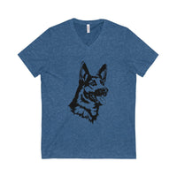 German Shepherd V-Neck Tee