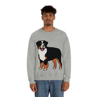 Bernese Mountain Dog Unisex Heavy Blend™ Crewneck Sweatshirt, S - 2XL, 6 Colors, Cotton/Polyester, FREE Shipping, Made in USA!!