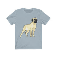 Mastiff Unisex Jersey Short Sleeve Tee, S-3XL, 17 Colors Available, Soft Cotton, Made in the USA!!