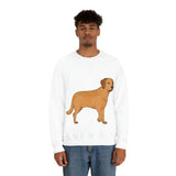 Chesapeake Bay Retriever Unisex Heavy Blend Crewneck Sweatshirt, 6 Colors, S - 3XL, Cotton/Polyester, FREE Shipping, Made in USA!!