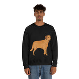 Chesapeake Bay Retriever Unisex Heavy Blend Crewneck Sweatshirt, 6 Colors, S - 3XL, Cotton/Polyester, FREE Shipping, Made in USA!!