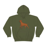 Rhodesian Ridgeback Unisex Heavy Blend™ Hooded Sweatshirt, S - 5XL, 12 Colors, Cotton/Polyester, FREE Shipping, Made in USA!!