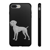 Weimaraner Tough Cell Phone Cases