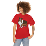 Shetland Sheepdog Unisex Heavy Cotton Tee