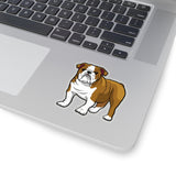 Bulldog Kiss-Cut Stickers