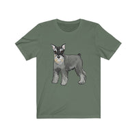 Miniature Schnauzer Unisex Jersey Short Sleeve Tee