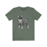 Miniature Schnauzer Unisex Jersey Short Sleeve Tee