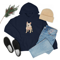 French Bulldog Unisex Heavy Blend Hooded Sweatshirt, S - 5XL, 12 Colors, FREE Shipping, Made in USA!!