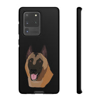 Belgian Malinois Tough Cell Phone Cases, Two Layers, Impact Resistant, Made in USA!!