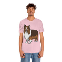 Shetland Sheepdog Unisex Jersey Short Sleeve Tee