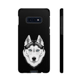 Siberian Husky Tough Cell Phone Cases, 33 Types of Cases, 2 Layer Case, Impact Resistant, FREE Shipping, Made in USA!!