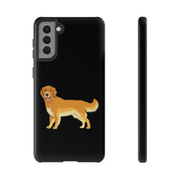 Golden Retriever Cell Phone Cases, Samsung, iPhone, Google, Impact Resistant, Dual Layer for Protection, FREE Shipping, Made in USA!!