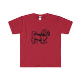 Shih Tzu Men's Fitted Short Sleeve Tee