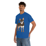 Chihuahua Unisex Heavy Cotton Tee, S - 5XL, 12 Colors, 100% Cotton, Made in the Usa, Free Shipping!!