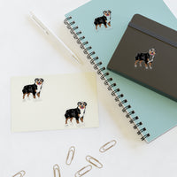 Australian Shepherd Sticker Sheets, 2 Image Sizes, 3 Image Surfaces, Water Resistant Vinyl, FREE Shipping, Made in USA!!