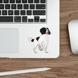 English Springer Spaniel Die-Cut Stickers, Water Resistant Vinyl, 5 Sizes, Matte Finish, Indoor/Outdoor, FREE Shipping, Made in USA!!