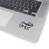 Shih Tzu Kiss-Cut Stickers