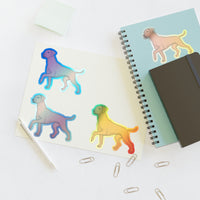 Rhodesian Ridgeback Sticker Sheets, 2 Sizes, Water Resistant Vinyl, Indoor/Outdoor, FREE Shipping, Made in USA!!
